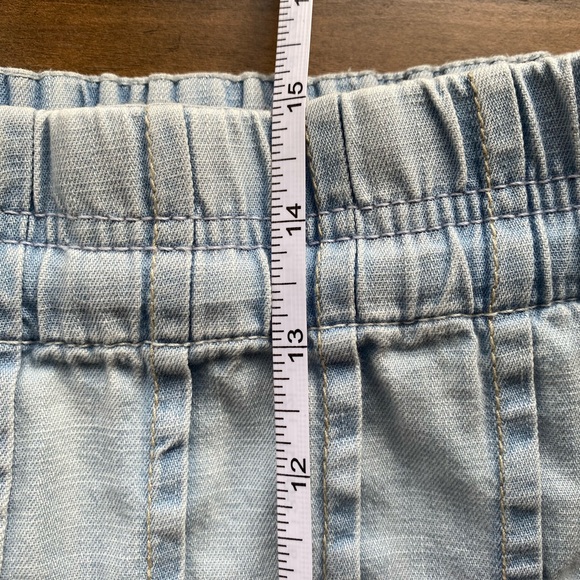 Free People We The Free Roselle Denim Mini Skirt - Picture 7 of 8